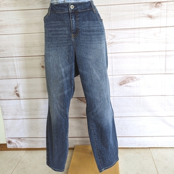 Torrid Premium Denim Ultra Skinny Jeans in Verona Blue Women's Size 26R - Picture 4 of 13